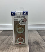 Shop BIBS 2-Pack Pacifiers, Size 2 (6+ months), Glow in the Dark Ivory/Blossom at GoodBuy Gear