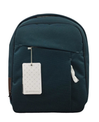 Shop UPPAbaby Changing Backpack, Finn (Deep Sea/Chestnut Leather) at GoodBuy Gear