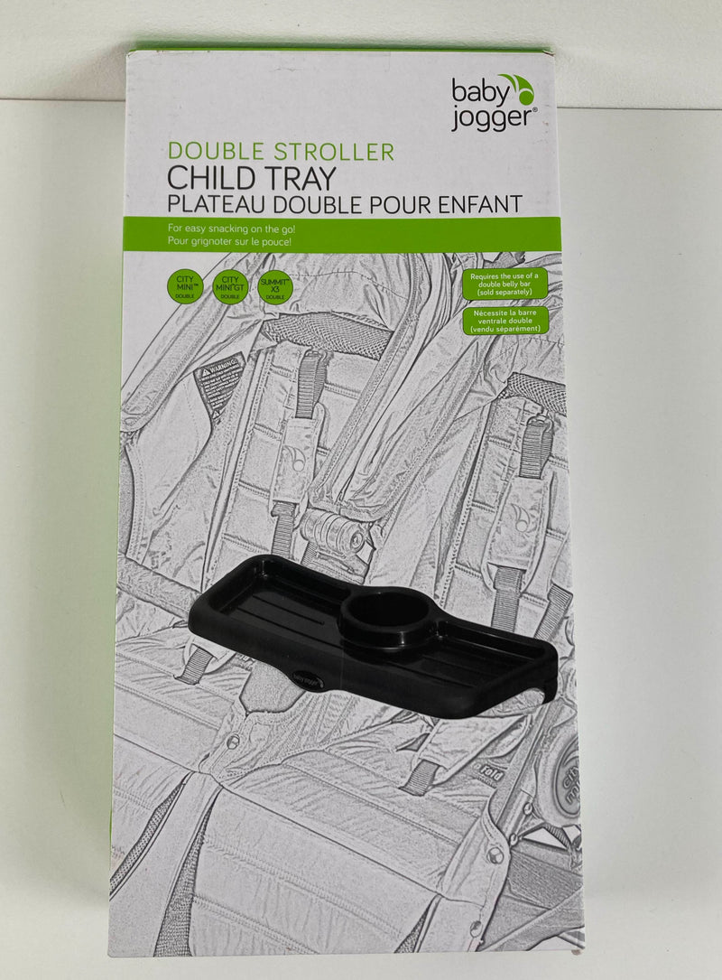 city mini double stroller graco car seat adapter Baby Jogger Child Tray For City Mini, City Mini GT & Summit X3 Double