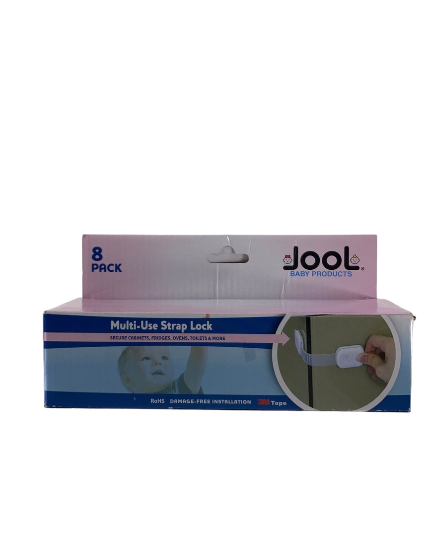 Jool Baby Multi-Use Safety Strap Locks 8 Pack