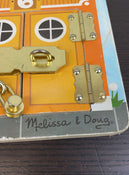 secondhand Melissa & Doug Latches Board