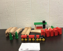 used Brio Classic Deluxe Wooden Railway Train Set