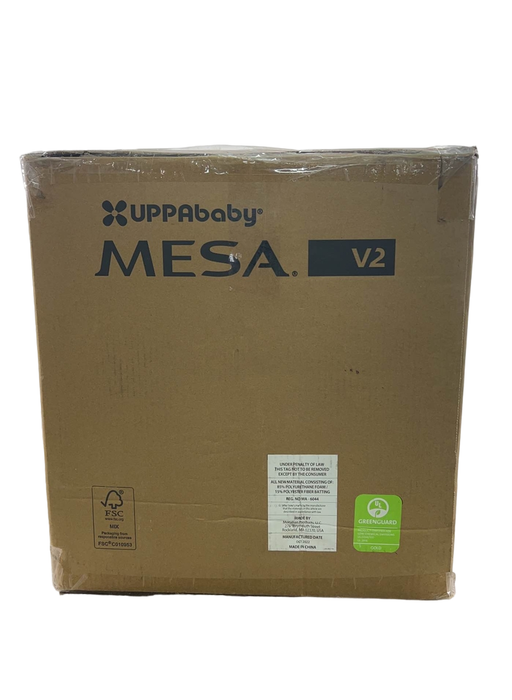 secondhand UPPAbaby MESA V2 Infant Car Seat, 2022, Stella (Grey Melange)