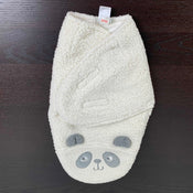 used Chickpea Sherpa Swaddle, 0-3 Months Panda