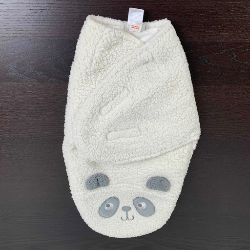 used Chickpea Sherpa Swaddle, 0-3 Months Panda