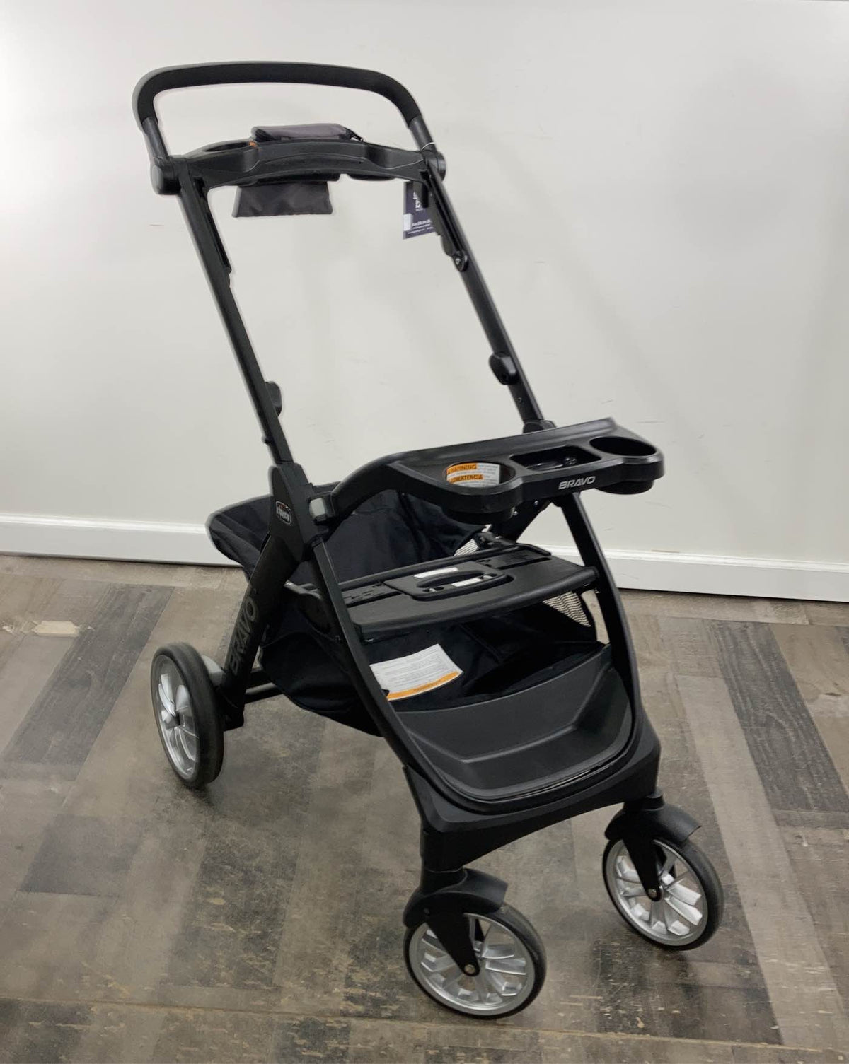 Chicco Bravo Stroller Frame, LE 30 Travel System, Black, 2020