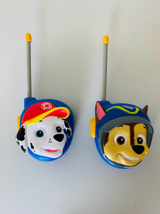used Nickelodeon Paw Patrol Walkie Talkies