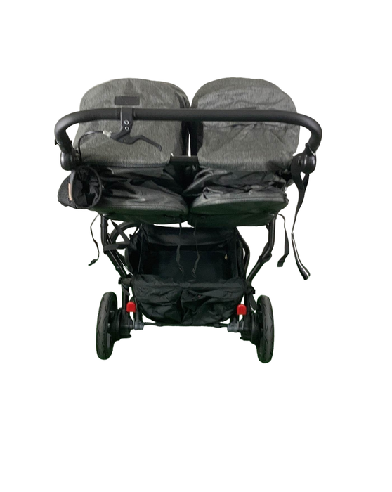 used Mountain Buggy Duet Luxury Double Stroller, 2022, Herringbone Luxe