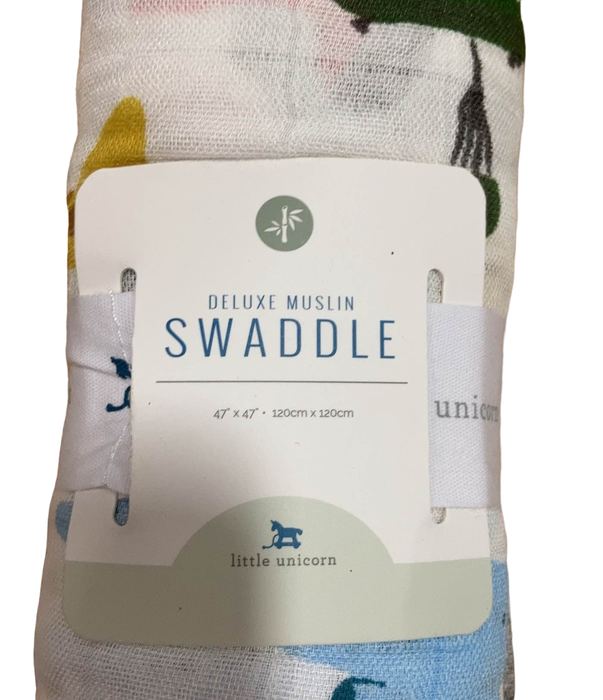 secondhand Little Unicorn Deluxe Muslin Swaddle