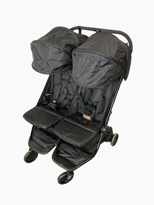 secondhand Mountain Buggy Nano Duo Stroller, Black, 2021