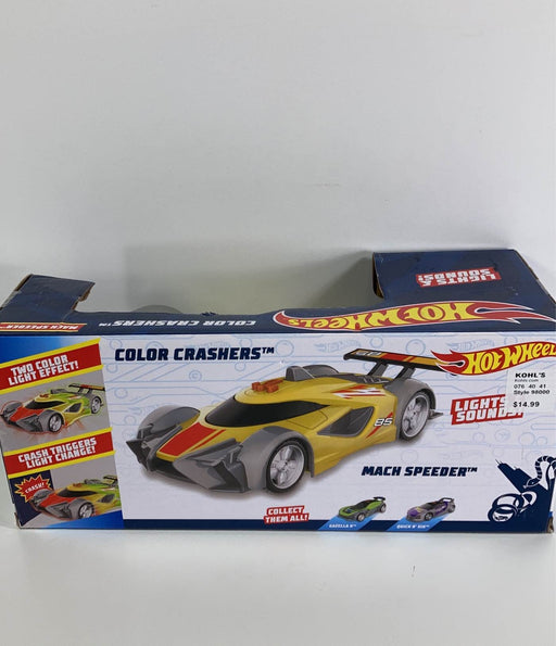 secondhand Hot Wheels Color Crashers- Mach Speeder