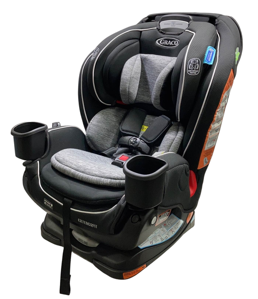 used Graco Extend2Fit 3-in-1 Convertible Car Seat, Zane, 2021