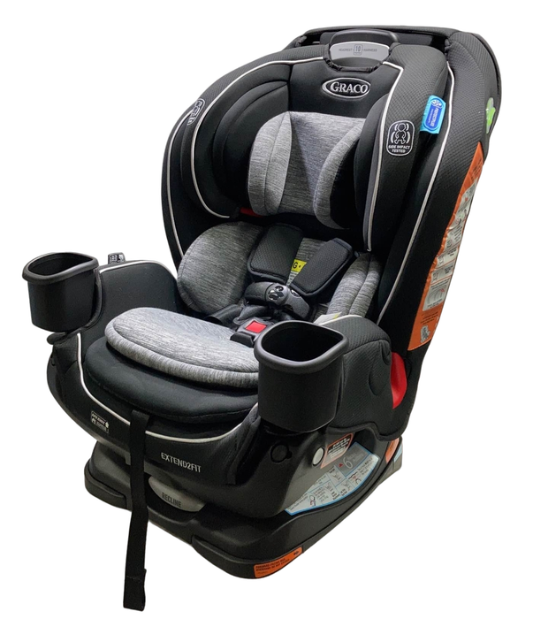 used Graco Extend2Fit 3-in-1 Convertible Car Seat, Zane, 2021