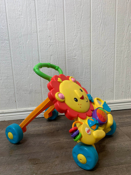 secondhand Fisher Price Musical Lion Walker, [DONATE]