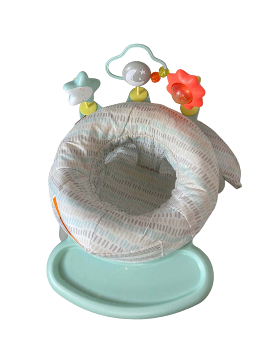 secondhand Skip Hop 2-in-1 Sit-up Activity Baby Chair, Silver Cloud Lining