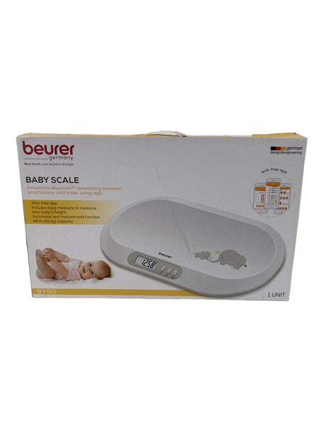 Beurer BY80 Digital Baby Scale Infant Scale for Weighing in Pounds
