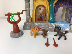 used Disney Lion Guard Training Lair Set