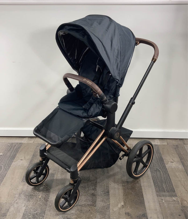 used Cybex PRIAM Stroller, Rosegold, Stardust Black