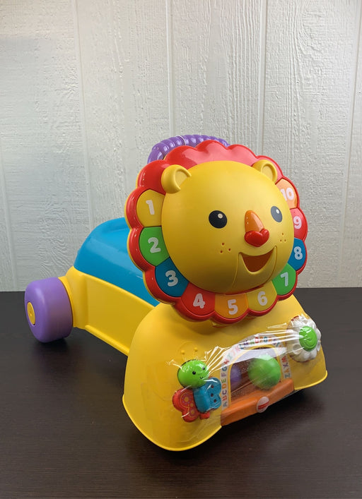 used Fisher Price 3-in-1 Sit, Stride, and Ride Lion Toy