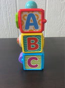 used Fisher Price Brilliant Basics Stacking Action Blocks