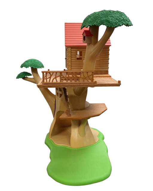 secondhand Calico Critters Adventure Treehouse