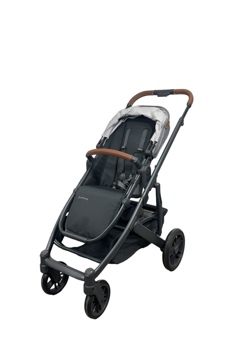 secondhand UPPAbaby CRUZ V2 Stroller, 2022, Greyson (Charcoal Melange)