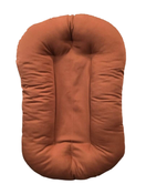 used Snuggle Me Organic Sensory Infant Lounger, Gingerbread