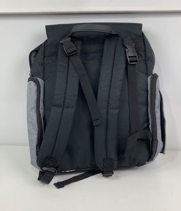 Shop Eddie Bauer Crosstown Diaper Bag, Black/Grey at GoodBuy Gear