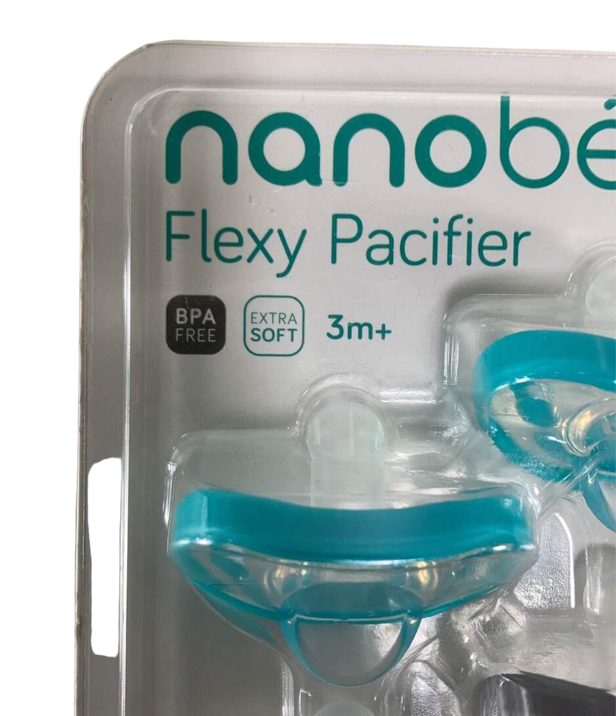 Navi Pacifier Nanobébé Flexy Pacifier 4 Pack