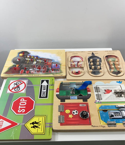 secondhand BUNDLE Melissa & Doug Wooden Puzzles