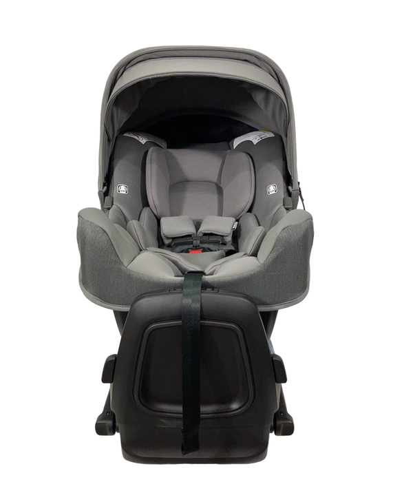 used Nuna PIPA rx Infant Car Seat with RELX Base, 2022, Granite