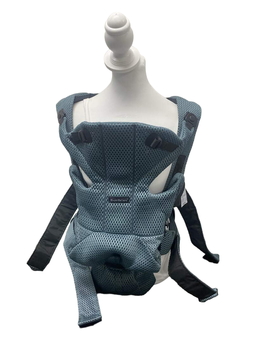 used BabyBjorn Baby Carrier Free, Sage Green 3D Mesh