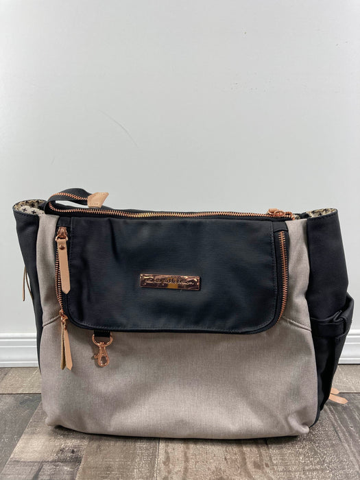 used Petunia Pickle Bottom Boxy Backpack Diaper Bag