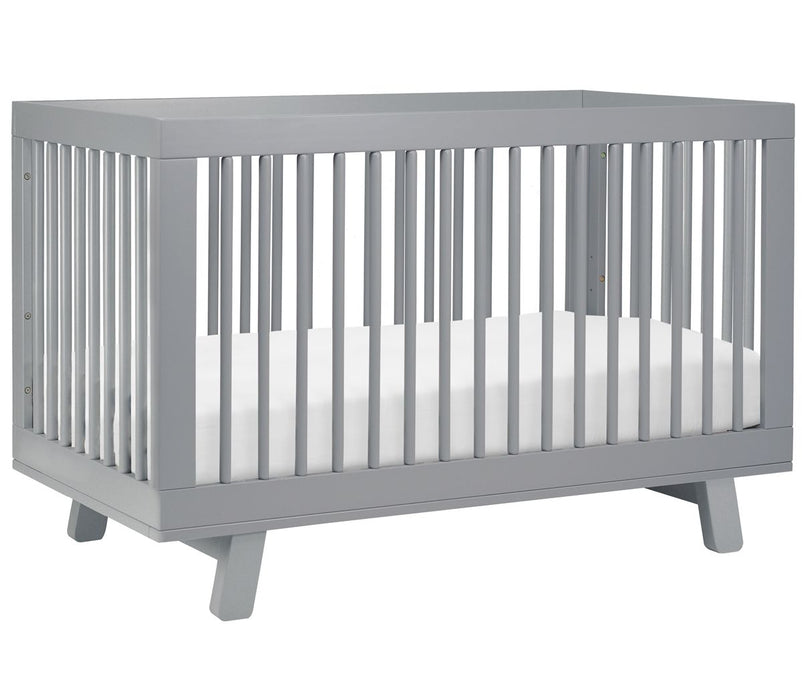 Babyletto Hudson 3-in-1 Convertible Crib With Toddler Rail & Lullaby Earth Mattress