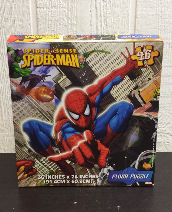 used Marvel Spider-Man 46 Piece Floor Puzzle