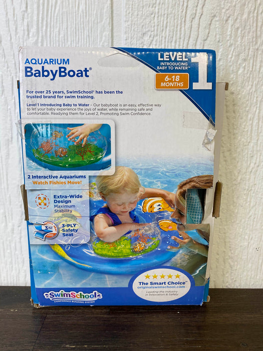 secondhand SwimSchool Aquarium Baby Boat