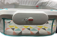 secondhand Fisher Price Stow N’ Go Bassinet