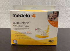 used Medela Quick Clean Micro Steam Bags