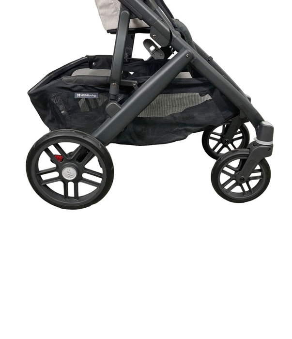 secondhand UPPAbaby VISTA V2 Stroller, 2022, Anthony (White & Grey Chenille)