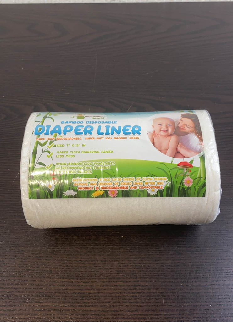 Naturally Nature Bamboo Disposable Diaper Liners