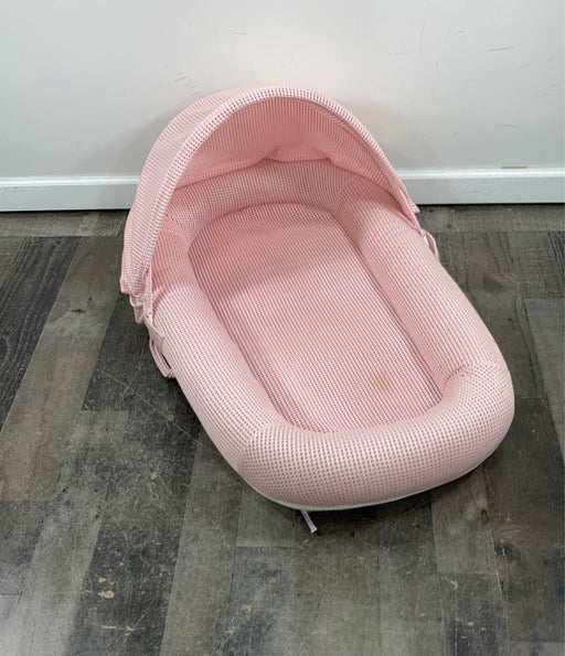 secondhand CubbyCove Baby Lounger, - light pink mesh