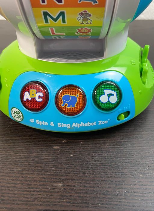 secondhand Leap Frog Spin And Sing Alphabet Zoo