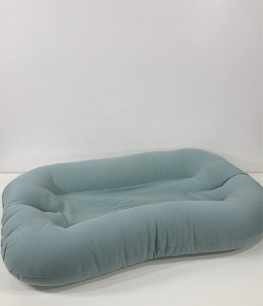 used Snuggle Me Organic Sensory Infant Lounger, Slate