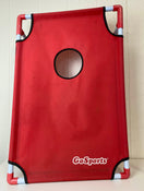 used GoSports Cornhole Beanbag Toss Game With PVC Frame