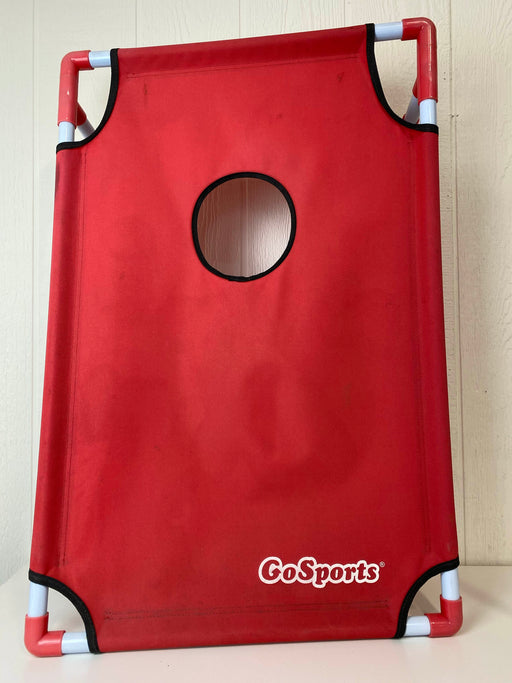 used GoSports Cornhole Beanbag Toss Game With PVC Frame