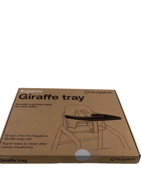 used Bugaboo Giraffe Tray, White