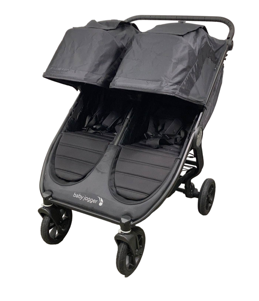 secondhand Baby Jogger City Mini GT2 Double Stroller, 2022, Jet