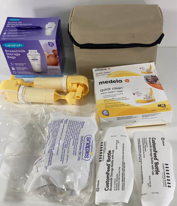 Shop Medela Advanced Personal Double Breast Pump with Storage Accessories at GoodBuy Gear