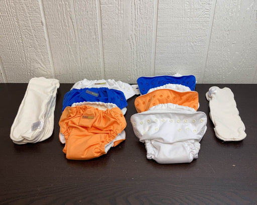 used BUNDLE FuzziBunz Diapers