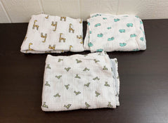 used Aden + Anais Cotton Muslin Swaddles